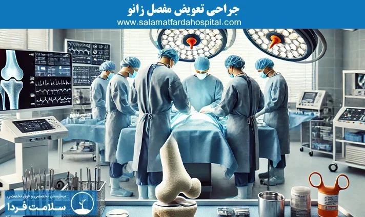 عمل جراحی تعویض مفصل زانو